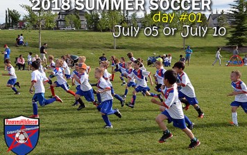 2018 SUMMER SOCCER PROGRAM  INFO: DAY 01- JULY 05 or July 10