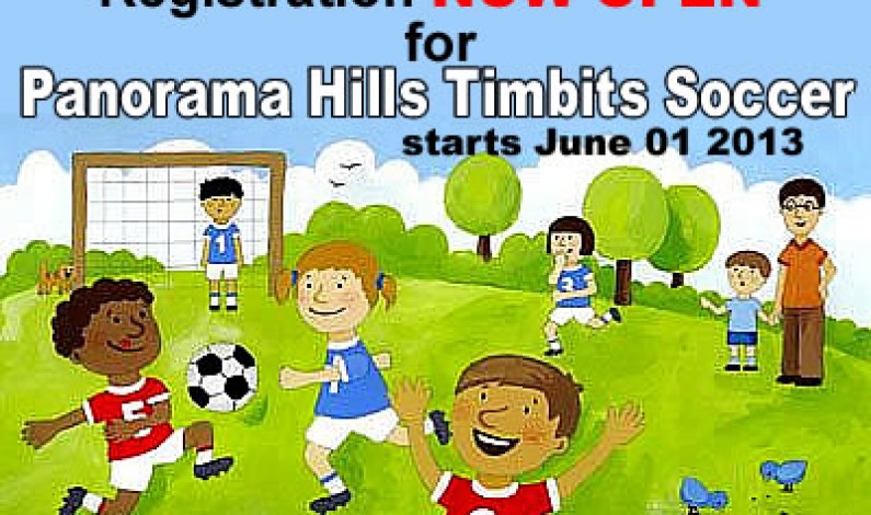 Panorama Hills Soccer Timbits camp