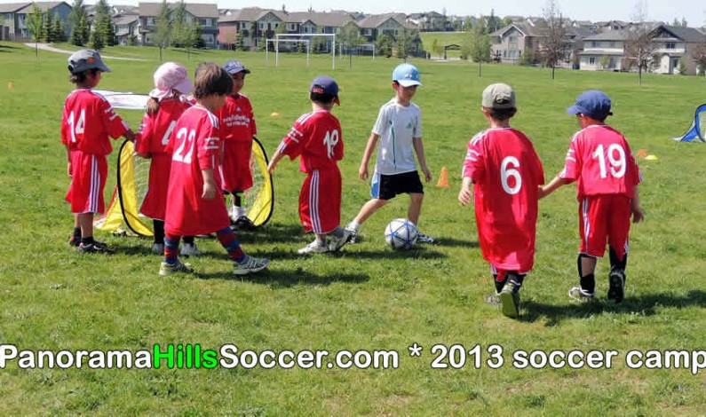 2013 Panorama Hills Soccer camp: week 1 day 1