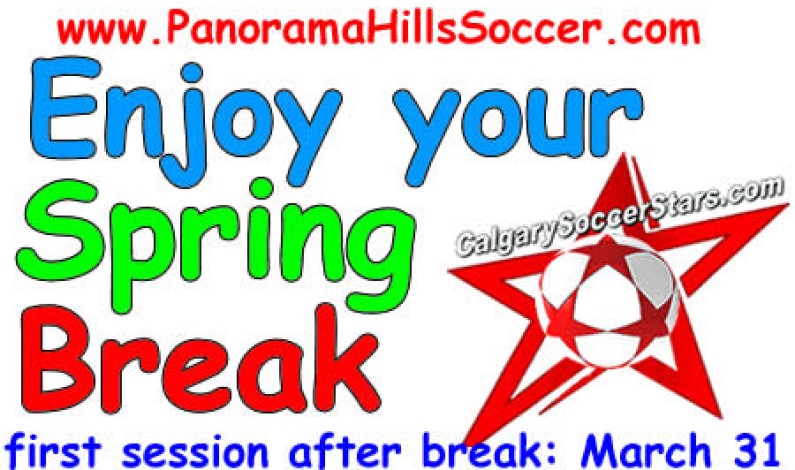 Panorama Hills Soccer for kids – enjoy your spring break Panorama Hills Soccer for kids – enjoy your spring break