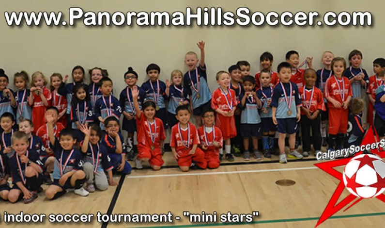 Panorama Hills indoor soccer tournament – “mini stars” fest