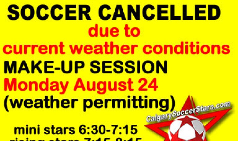 Panorama Soccer Session AUGUST 21 2014 cancelled Panorama Soccer Session AUGUST 21 2014 cancelled