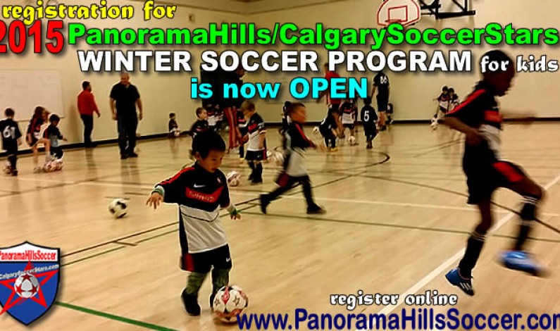 2015 Winter soccer for kids in Panorama HIlls now open for registrations