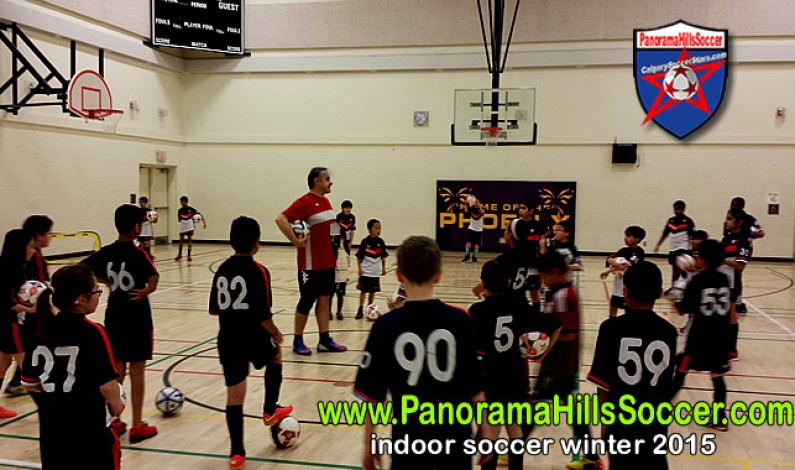 Winter Soccer School for kids in Panorama Hills NW