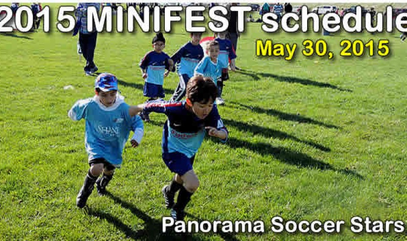 MINIFEST schedule – NORTH – May 30 2015 MINIFEST schedule – NORTH – May 30 2015