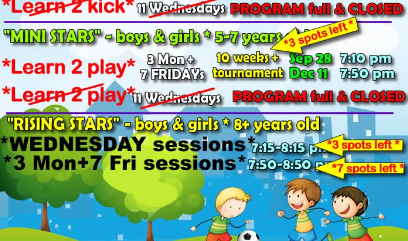 Panorama HIlls Soccer, FALL REGISTRATION – UPDATE Panorama HIlls Soccer, FALL REGISTRATION – UPDATE