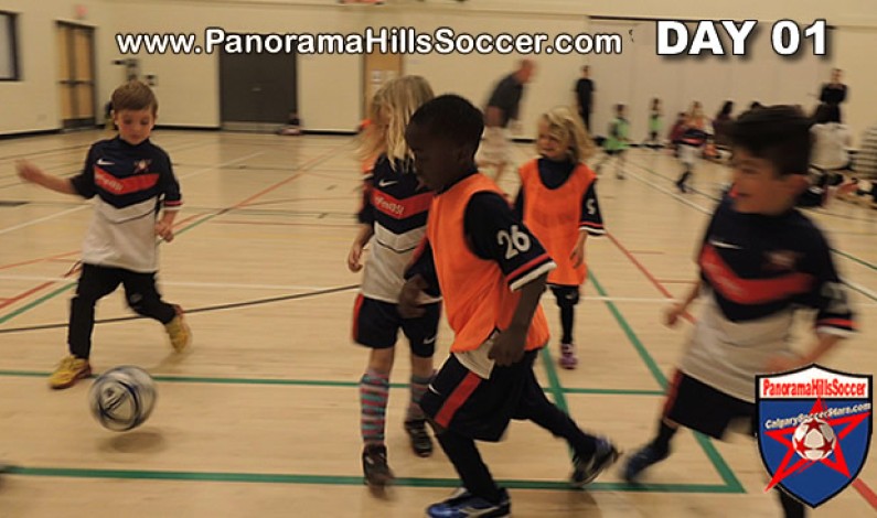 Panorama Hills Indoor Soccer – day 01 – Wednesday sessions