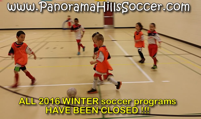 ALL 2016 WINTER programs have been closed
