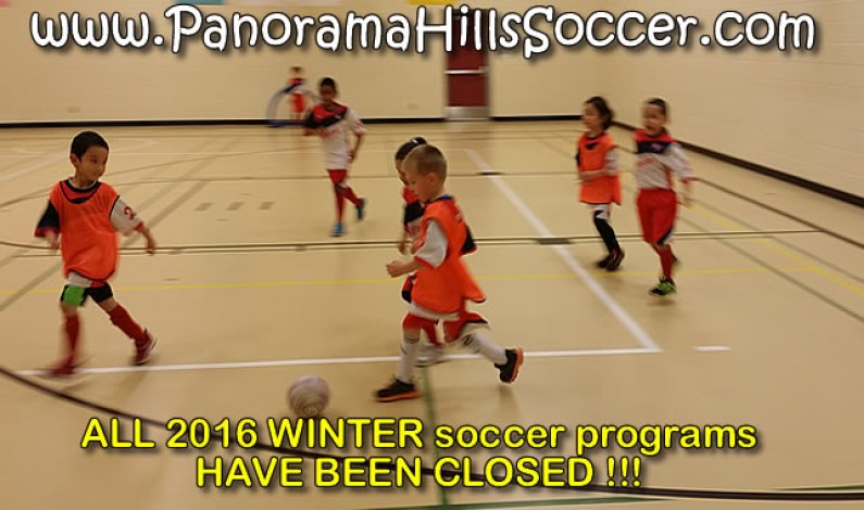 ALL 2016 WINTER programs have been closed ALL 2016 WINTER programs have been closed