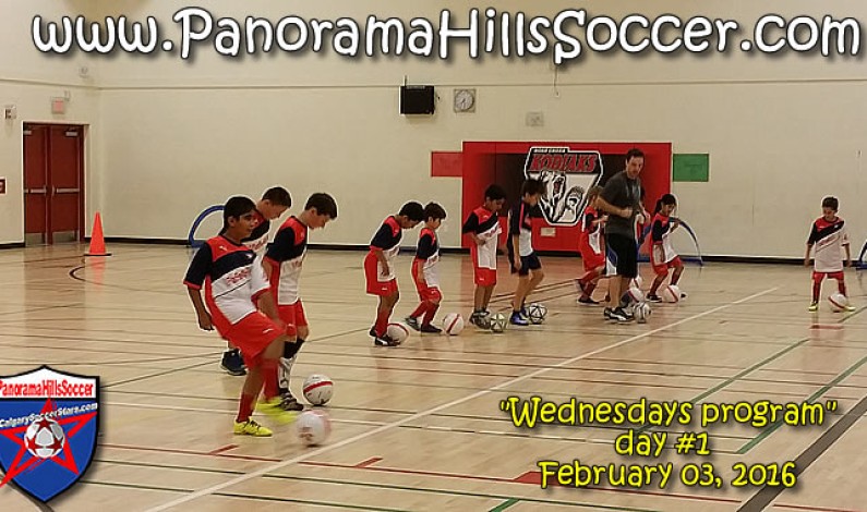 PanoramaHillsSoccer program, Wednesday Feb 03 2016