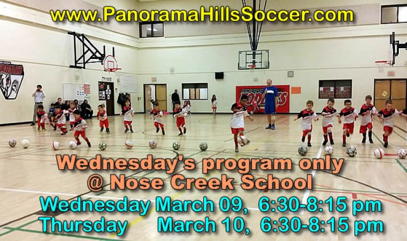 “Wednesday program” ONLY – practices on March 09 & 10 “Wednesday program” ONLY – practices on March 09 & 10