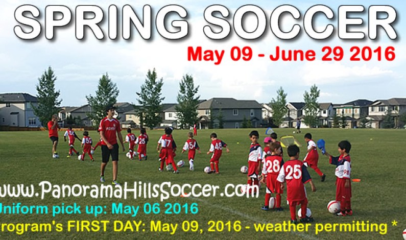 2016 SPRING SOCCER (outdoor) – INFO 2016 SPRING SOCCER (outdoor) – INFO
