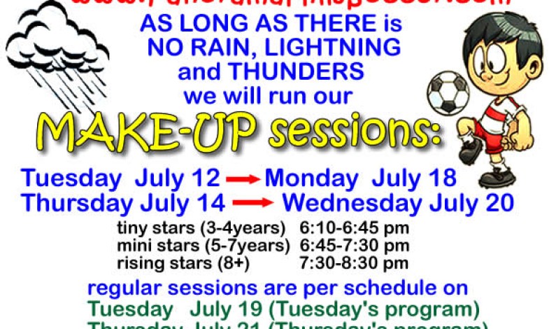 Soccer practice MONDAY July 18 2016 Soccer practice MONDAY July 18 2016