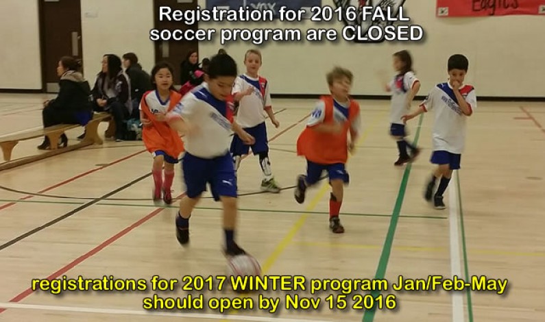Soccer practices Oct 25 & 28 + registrations are closed ! Soccer practices Oct 25 & 28 + registrations are closed !