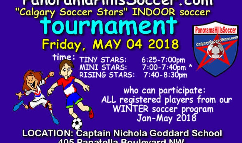 2018 “Winter soccer tournament” PanoramaHillsSoccer- CalgarySoccerStars 2018 “Winter soccer tournament” PanoramaHillsSoccer- CalgarySoccerStars