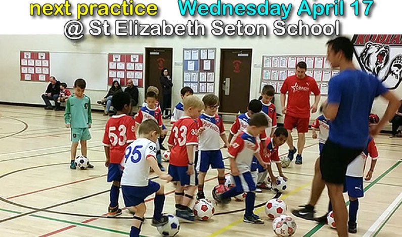 No PRACTICE Tue Apr 16 – NEXT practice WED April 17 @ St Elizabeth Seton School