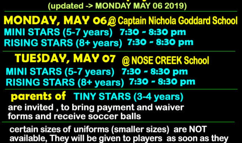 Uniform PICK-UP (#5) and Payment in PERSON MAY 06 @ capt Nichola Goddard School Uniform PICK-UP (#5) and Payment in PERSON MAY 06 @ capt Nichola Goddard School