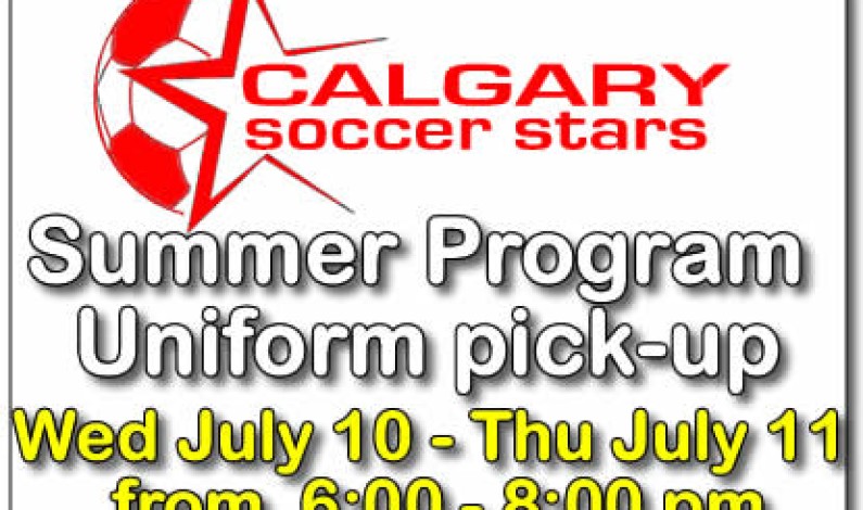 SUMMER program – UNIFORM PICK-UP – Wed JULY 10 & Thu JULY 11 SUMMER program – UNIFORM PICK-UP – Wed JULY 10 & Thu JULY 11