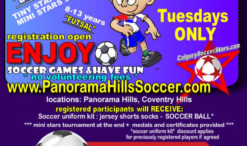 Panorama hills soccer for kids fall season registration open Panorama hills soccer for kids fall season registration open