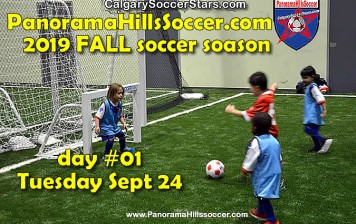 Day #1, Sept 24 2019 – FALL SOCCER program for kids- Panorama Hills Soccer