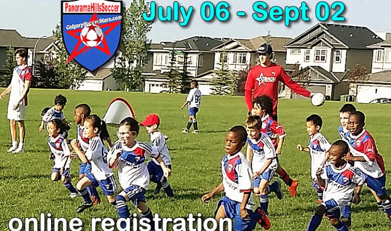 Registration OPEN for 2021 SUMMER SOCCER  for kids/parents in Panorama Hills  NW