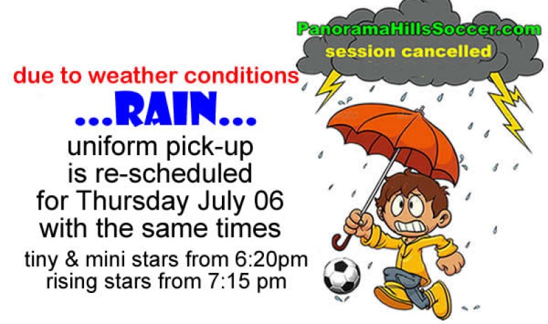 SOCCER DAY #01 – re-scheduled for Thur. July 04 SOCCER DAY #01 – re-scheduled for Thur. July 04