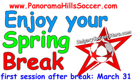 Panorama HIlls Soccer timbits spring break