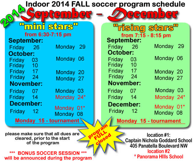 panorama-hills-soccer-schedule-fall-seasion2014