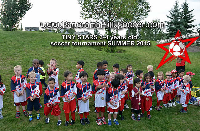 *TINY STARS* SUMMER soccer tournament 2015 , panorama hills soccer timbits