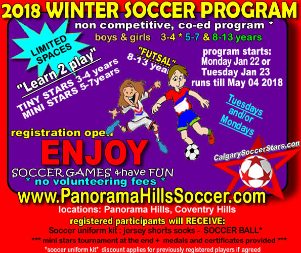 calgary-indoor-soccer-program-for-kids-evanston-timbits-mini-stars-creek-side-kincora-winter-2018