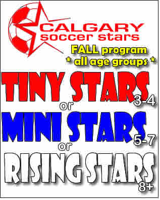 FALL Soccer * Nov 04-Dec 16 - ALL age groups